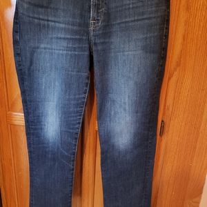 Lucky brand sweet crop blue jeans 4/27